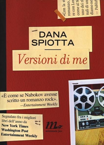 Versioni di me - Dana Spiotta - copertina