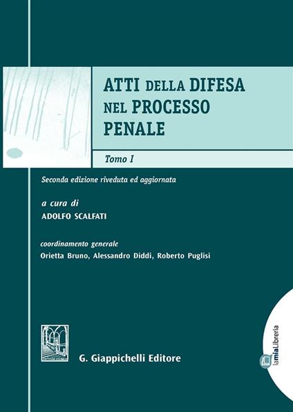 Atti della difesa nel processo penale - copertina