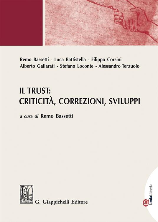Il trust: criticità, correzioni, sviluppi - copertina