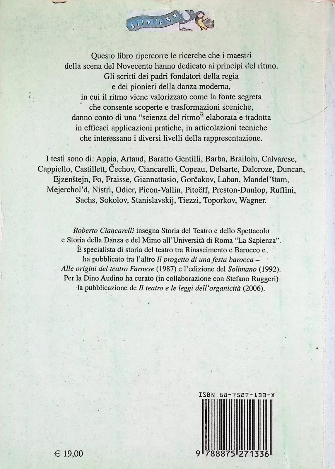 Il ritmo come principio scenico