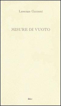 Misure di vuoto - Lorenzo Gattoni - copertina