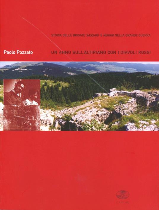 Un anno sull'altipiano con i Diavoli rossi - Paolo Pozzato - copertina