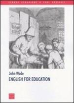 English for education