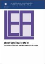 Léxico español actual. Vol. 2