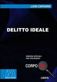Delitto ideale. Ediz. per ipovedenti - Luigi Capuana - copertina