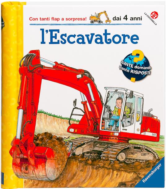 L'escavatore. Ediz. illustrata - Andrea Erne,Wolfgang Metzger - copertina