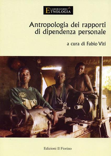 Antropologia dei rapporti di dipendenza personale - copertina
