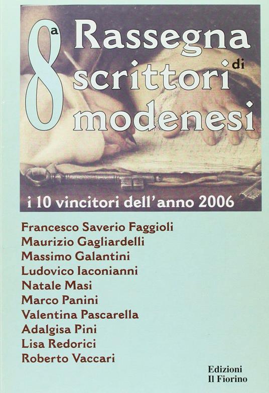 Ottava rassegna di scrittori modenesi - copertina