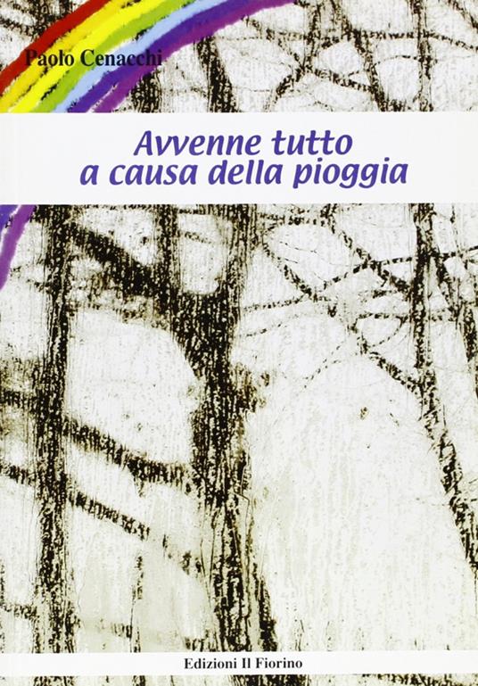 Avvenne tutto a causa della pioggia - Paolo Cenacchi - copertina