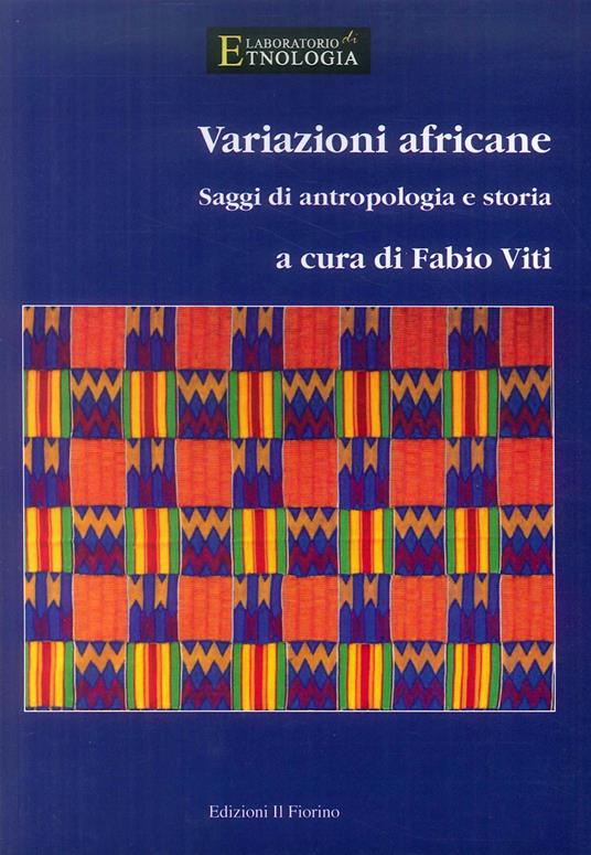 Variazioni africane. Saggi di antropologia e storia - copertina