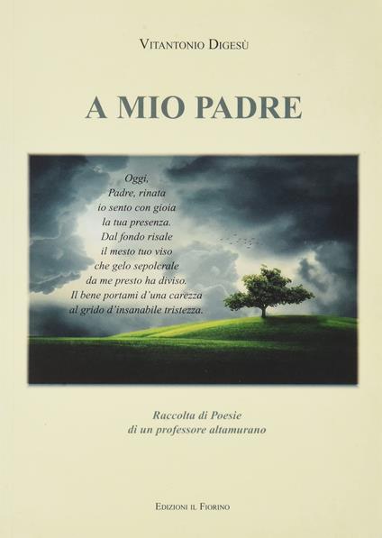 A mio padre. Raccolta di poesie di un professore altamurano - Vitantonio Digesù - copertina