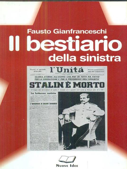 Il bestiario della Sinistra - Fausto Gianfranceschi - copertina