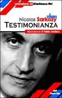Testimonianza - Nicolas Sarkozy - copertina
