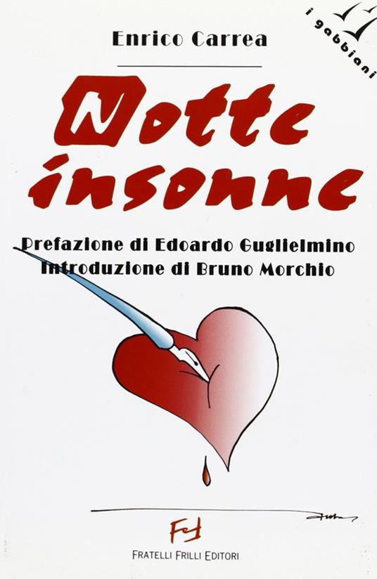 Notte insonne - Enrico Carrea - copertina