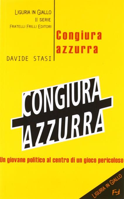 Congiura azzurra - Davide Stasi - copertina