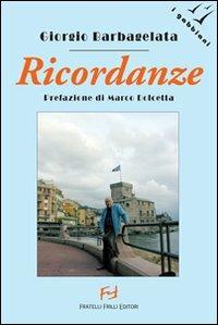 Ricordanze - Giorgio Barbagelata - copertina