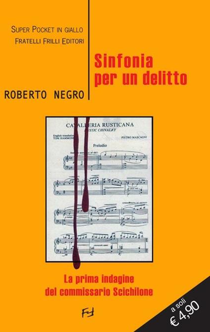 Sinfonia per un delitto - Roberto Negro - copertina