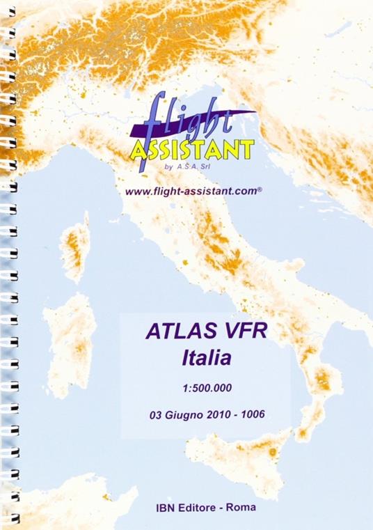 Atlas VFR Italia. Atlante cartografico VFR 1:500.000 - copertina