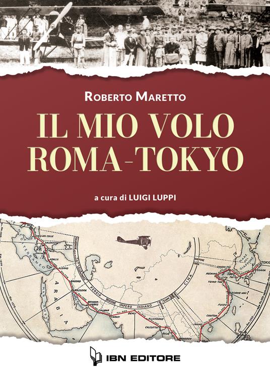 Il mio volo Roma-Tokyo - Roberto Maretto - copertina