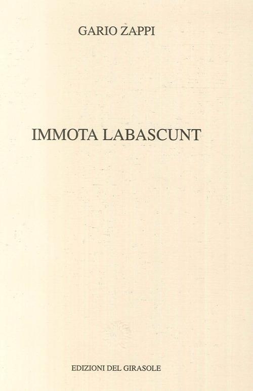 Immota Labascunt - Gario Zappi - copertina