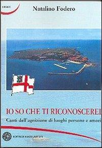 Io so che ti riconoscerei. Canti dell'agnizione di luoghi persone e amori - Natalino Fodero - copertina
