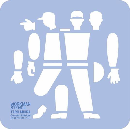 Workman stencil. Ediz. italiana, inglese e giapponese. Con stencil - Taro Miura - 2