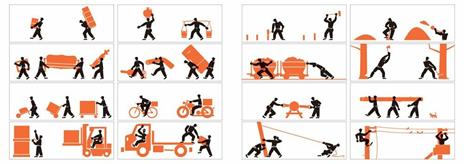 Workman stencil. Ediz. italiana, inglese e giapponese. Con stencil - Taro Miura - 5