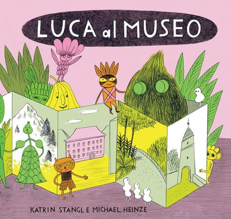 Luca al museo - Michael Heinze - copertina