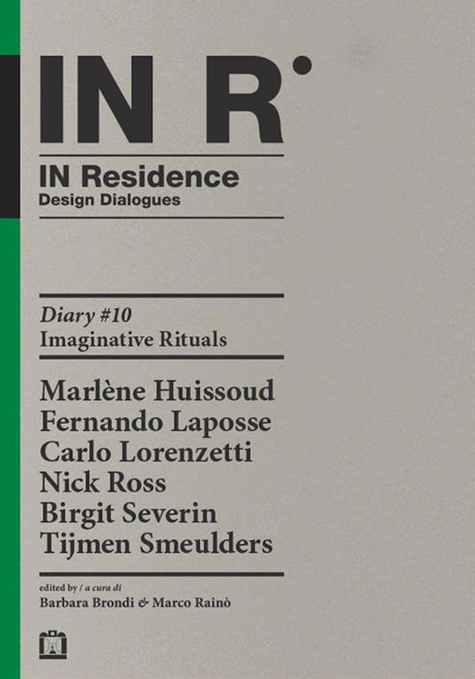 In residence. Diary. Ediz. italiana e inglese. Vol. 10 - copertina