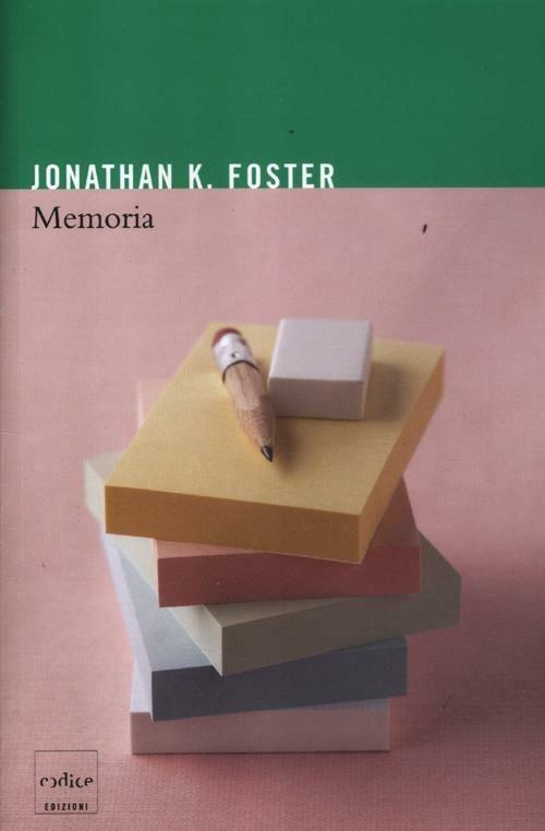 Memoria - Jonathan K. Foster - copertina
