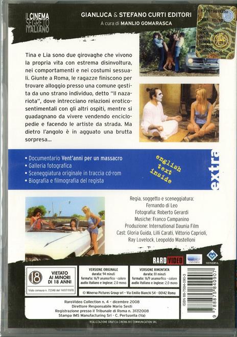 Avere vent'anni di Fernando Di Leo - DVD - 2