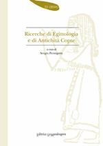 Ricerche di egittologia e di antichità copte. Vol. 12