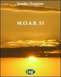 M.O.A.B. 51 - Emidio Dappino - copertina