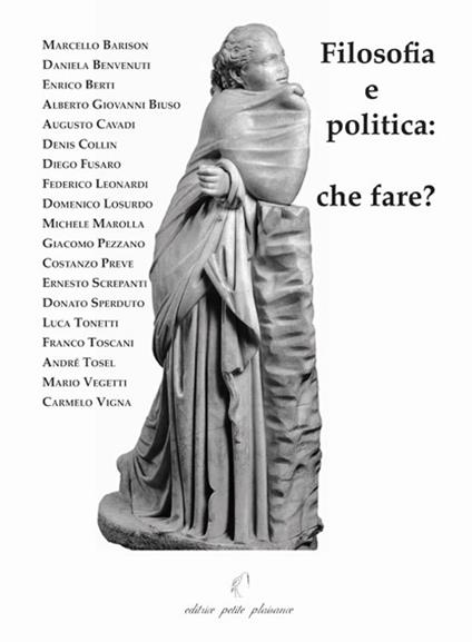 Filosofia e politica. Che fare? - copertina
