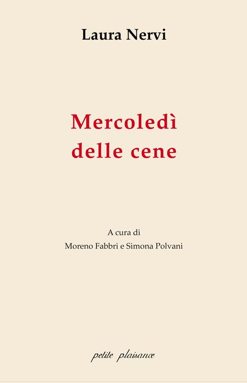 Mercoledì delle cene - Laura Nervi - copertina