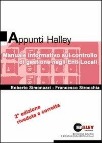 Manuale informativo sul controllo di gestione negli enti locali - Roberto Simonazzi - copertina