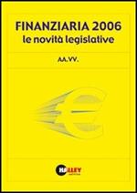 Finanziaria 2006. Le novità legislative