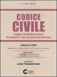 Codice civile 2006. Leggi complementari. Annotato con la giurisprudenza - copertina