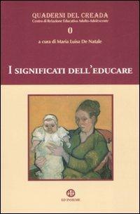 I significati dell'educare - copertina