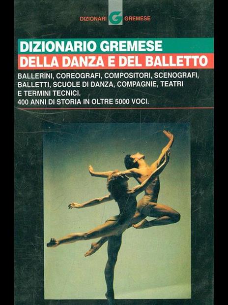 Dizionario della danza e del balletto - Horst Koegler - copertina