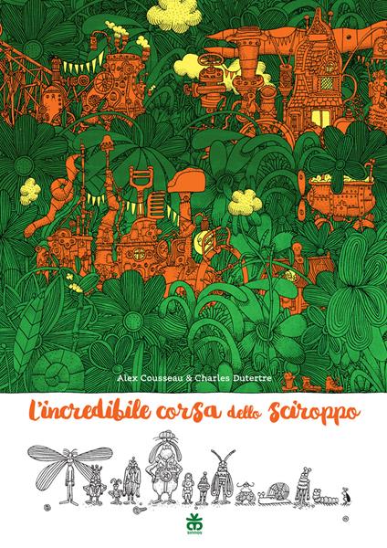 L'incredibile corsa dello sciroppo - Alex Cousseau - copertina