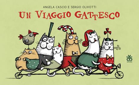 Un viaggio gattesco. Ediz. a colori - Angela Cascio - copertina