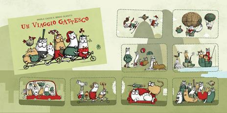 Un viaggio gattesco. Ediz. a colori - Angela Cascio - 8