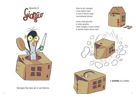Giorgio super pinguino costruisce un razzo spaziale - Sabine Lemire - 2