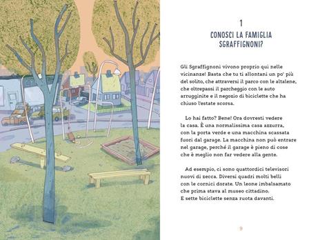 Il furto di compleanno-Il diamante d'oro. La famiglia Sgraffignoni. Ediz. a colori - Anders Sparring - 2