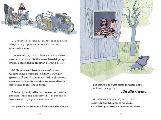 Il furto di compleanno-Il diamante d'oro. La famiglia Sgraffignoni. Ediz. a colori - Anders Sparring - 3