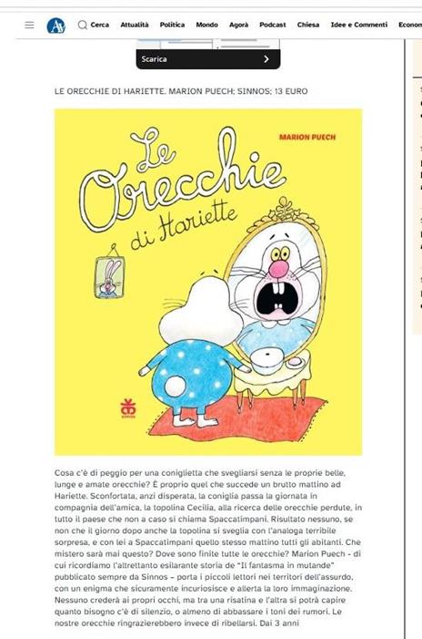 Le orecchie di Hariette. Ediz. a colori - Marion Puech - 3