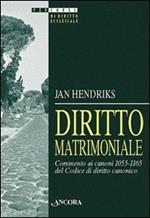 Diritto matrimoniale. Commento ai canoni 1055-1165 del codice di diritto canonico