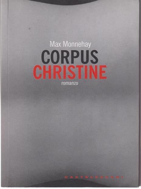 Corpus Christine - Max Monnehay - copertina