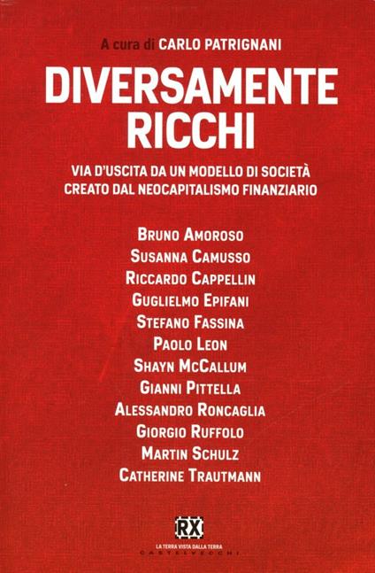 Diversamente ricchi. Via d'uscita da un modello di società creato dal neocapitalismo finanziario - copertina